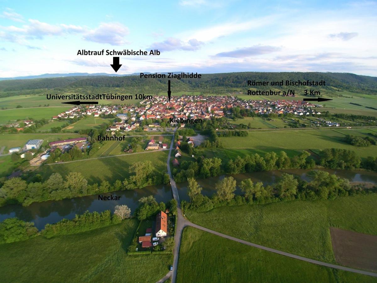 Pensionszimmer Ziaglhidde Rottenburg am Neckar Exteriör bild
